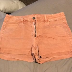 American Eagle “High Rise Shortie” Shorts